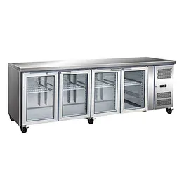 CNJT commercial ventilated snack refrigerator counter