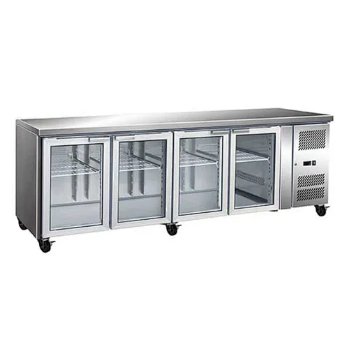 CNJT commercial ventilated snack refrigerator counter